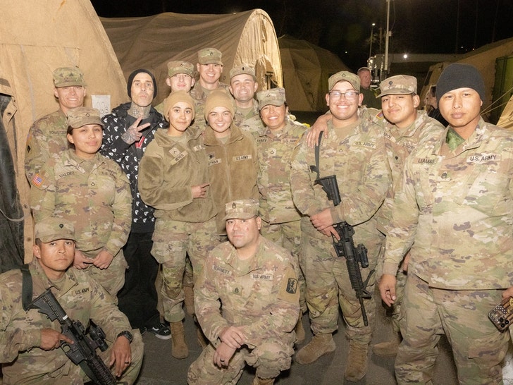 1757ee7545e84c5c8cf1906496aae177_md Travis Barker Meets With Incarcerated Firefighters From LA Fires Photos 5