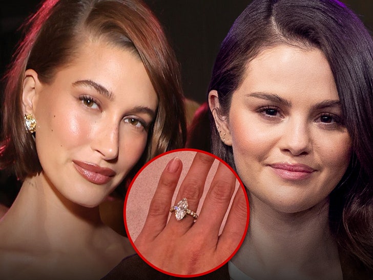hailey bieber selena gomez engaged married main