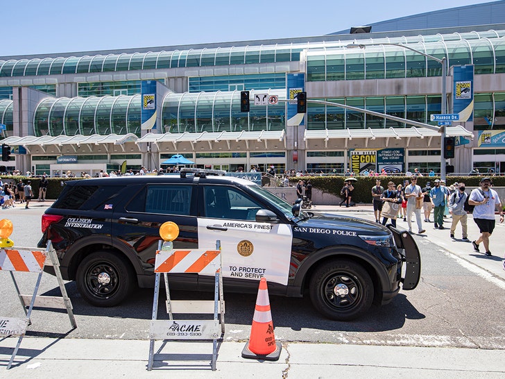 police san diego comic con