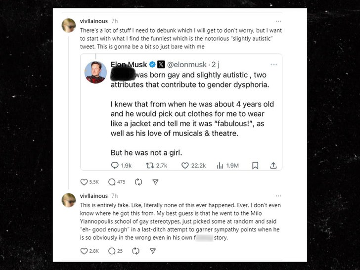 vivian elon musk tweet blurred