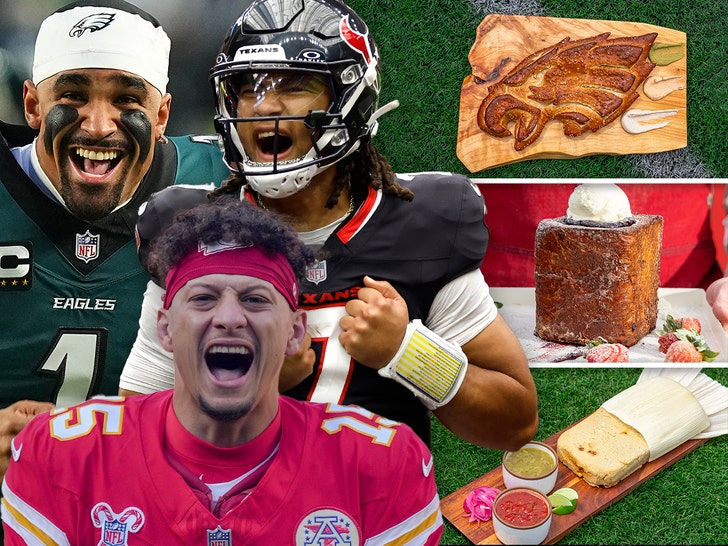 24d7b4b76cb8424a80e0b42c756bcdd9_md NFL Teams Unveil Special Dishes For Playoffs, Huge Pretzels & Giant Tamales!
