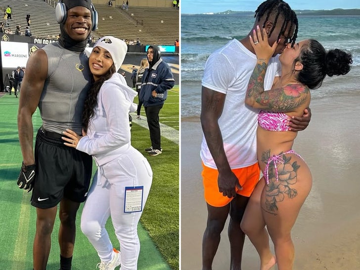 295fc84ee1924866aca720bf6bfef7e6_md Travis Hunter and Leanna Lenee Together