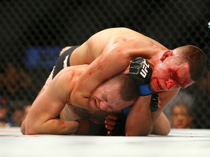 Nate Diaz Fight Photos