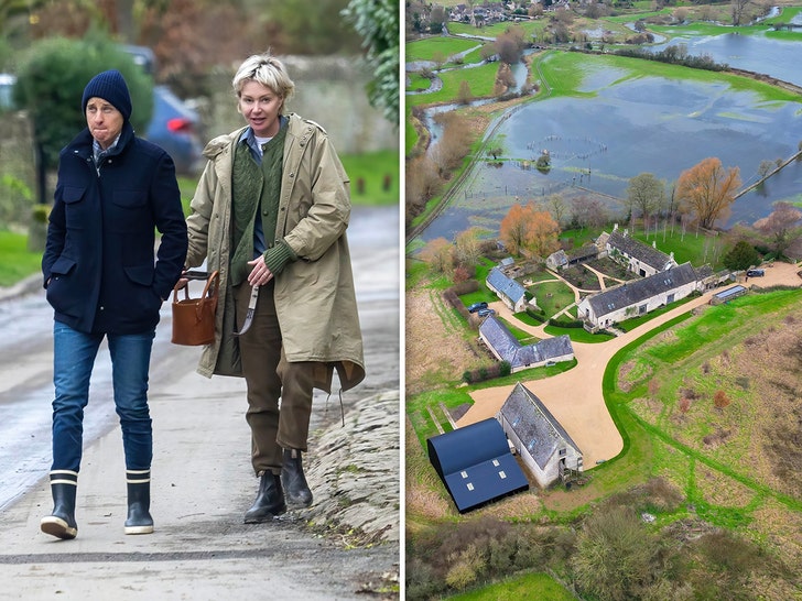 Ellen DeGeneres and Portia de Rossi Home Flooded in England