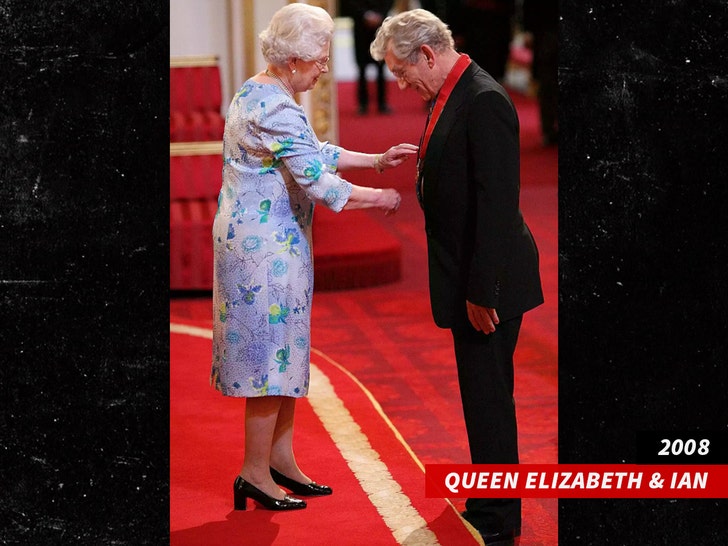 36ced6c53b164adfb3343e3b97bcc6f0_md Queen Elizabeth and Ian mckellen