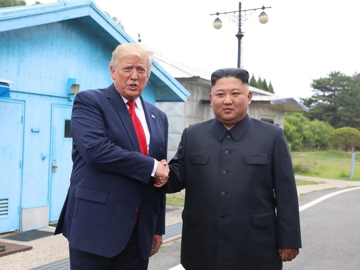 Kim Jong-Un Donald Trump Together photos
