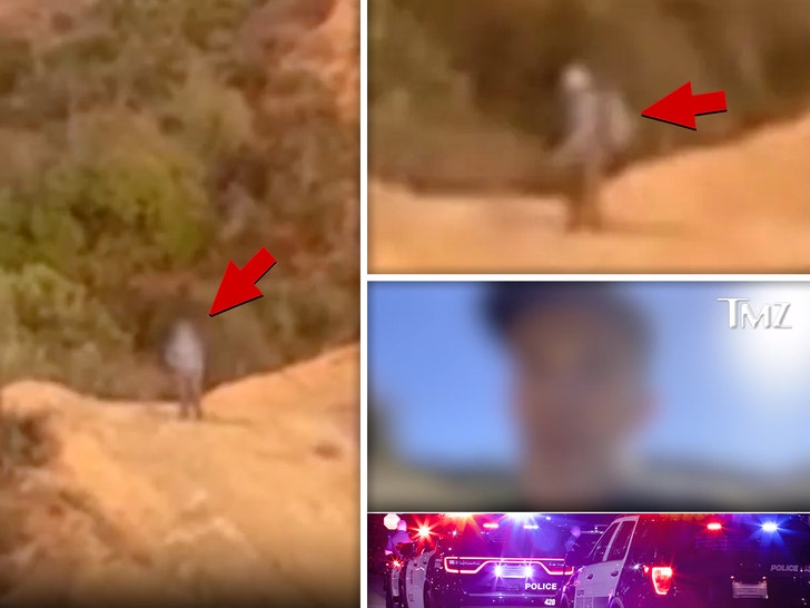 topanga resident hiker arrest video
