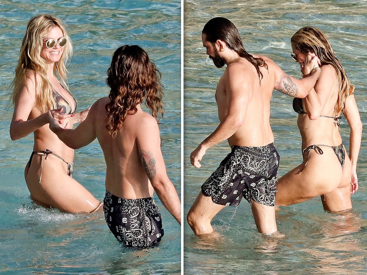 449057fe7c63430d8bd72af44f32aa81_md Heidi Klum and Tom Kaulitz in St. Barts