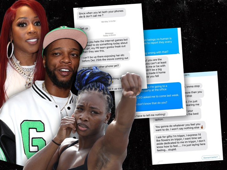 Remy Ma and Papoose Texts And Comments