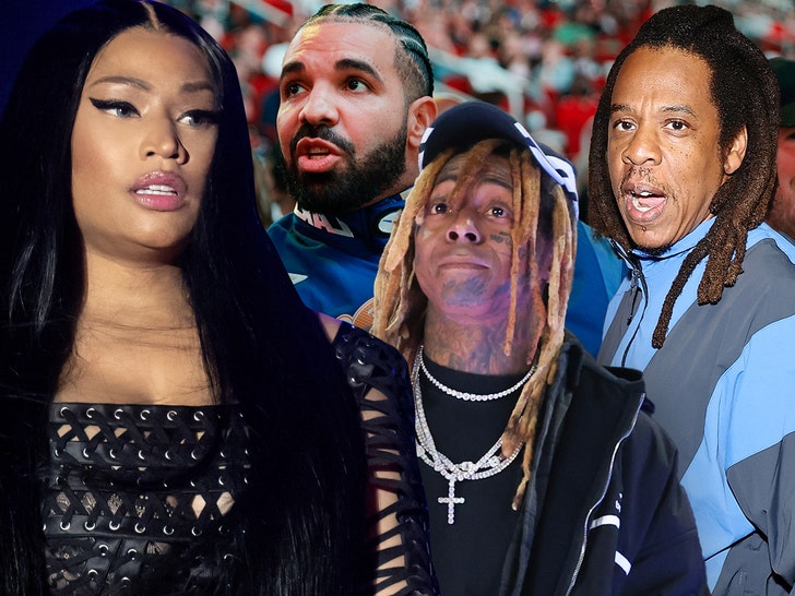 nicki minaj drake lil wayne jay z