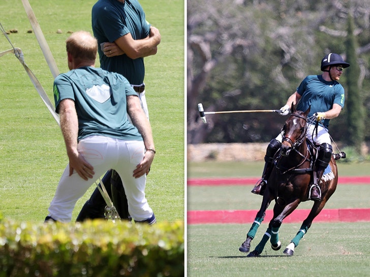 Prince Harry Playing Polo