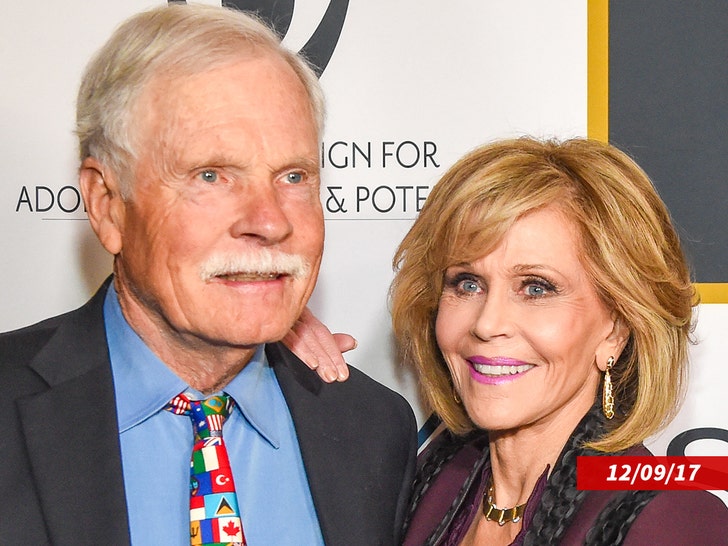 Ted Turner and Jane Fonda attend GCAPP