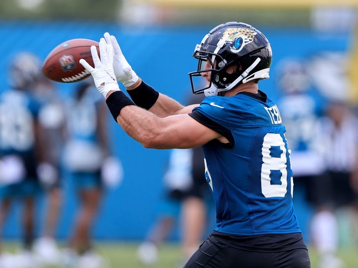 Tim Tebow At Jacksonville Jaguars Training Camp