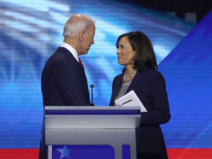 Joe Biden and Kamala Harris Together
