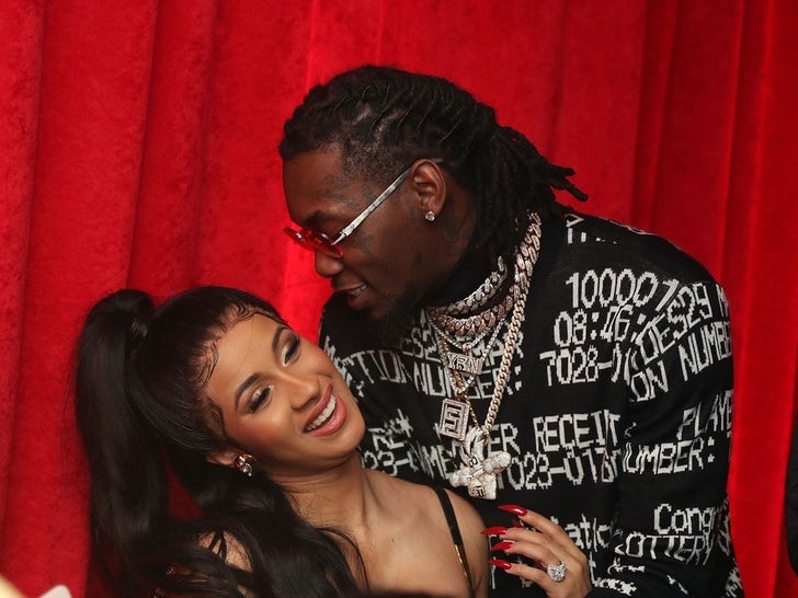 Cardi B and Offset Together