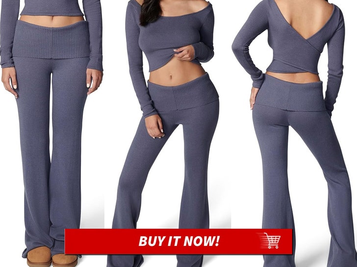 74c8f9061a7942ae99d52ad6565f7959_md florence by mills Women's Fold Over Waistband Wide Leg Pant