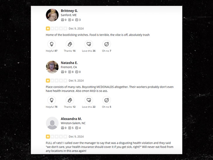 7b8cf8b90dcb4fd5906522ae80279bc0_md Luigi Mangione McDonald's Yelp Page Infested With A.I. Rat Art