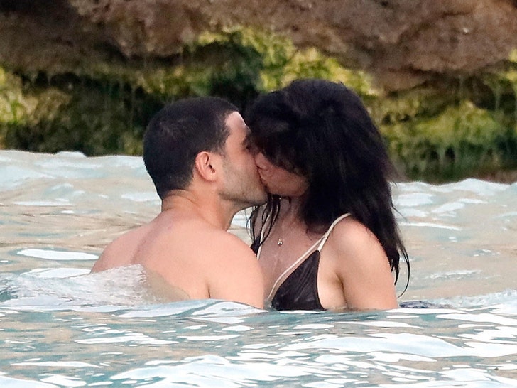 Camila Cabello Kisses Henry Junior Chalhoub on the Beach at St Barts