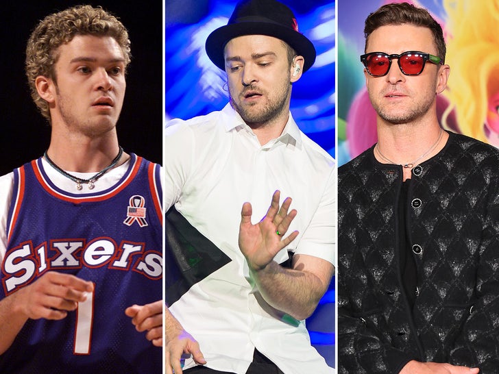 Justin Timberlake Through The Years