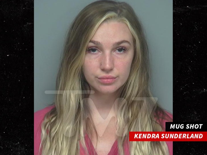 Kendra Sunderland mug shot