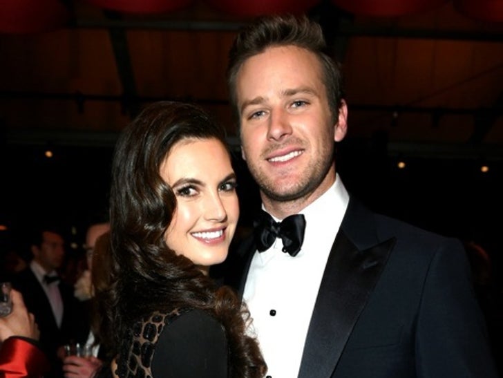Armie Hammer and Elizabeth Chambers -- Happier Times