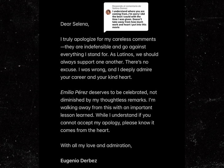 8672c2aca47a473981109536c730e292_md Eugenio Derbez Apologizes to Selena Gomez After 'Emilia Pérez' Criticism