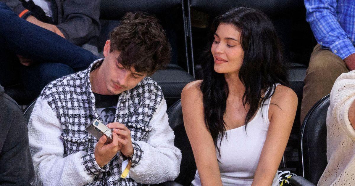 picture of Kylie jenner and Timothée Chalamet