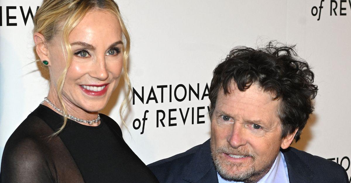 picture of Michael J Fox and Tracy Pollan