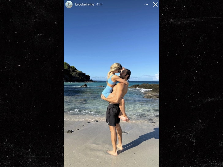 Brooke Irvine Goes Instagram Official with Sam Asghari