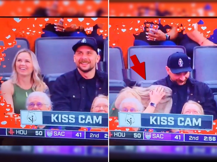 couple kings game nsfw kiss cam