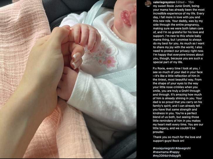 af6011f184844dfabc05b617e1bdc256_md 0911 valerie greyston instagram post about baby