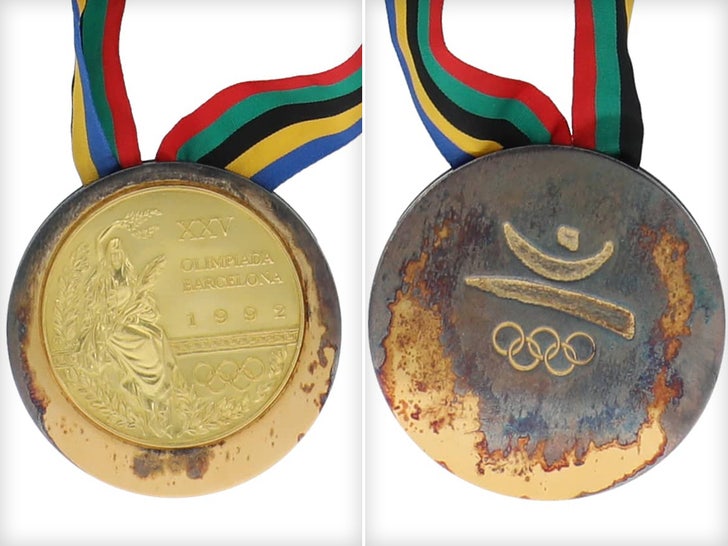 dream team medal side by side