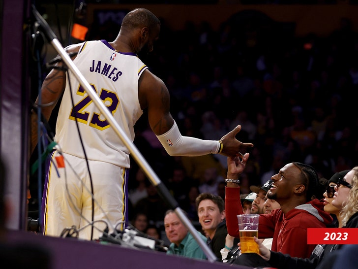 lebron james bronny getty 1