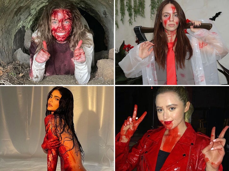 Stars Drippin' With Fake Blood