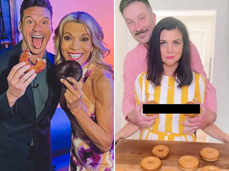 Celebrities Eating Donuts
