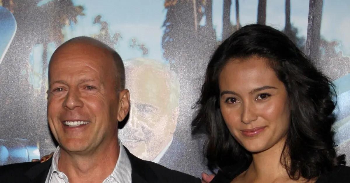 split photo of bruce willis and wife emma heming