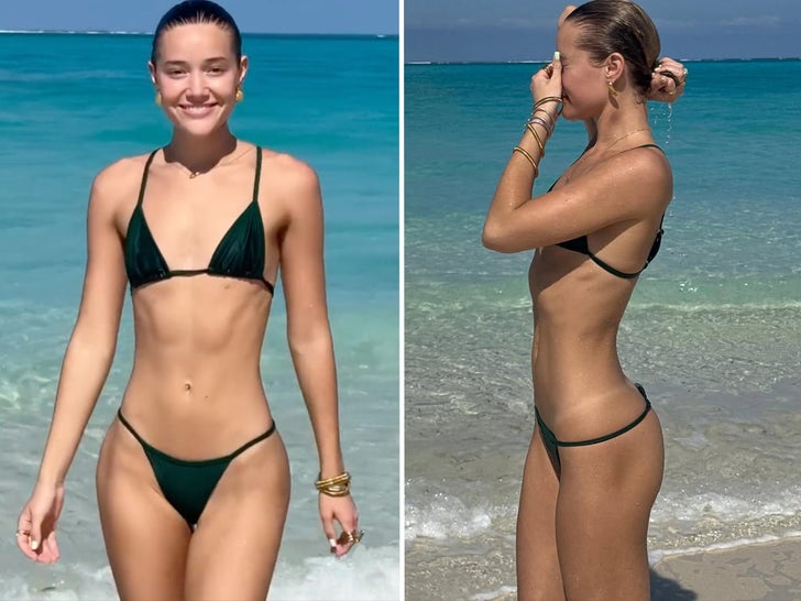 d832974133584291a1be82986f499f83_md Olivia Ponton Rocks Tiny Black Bikini On Turks And Caicos Vacation