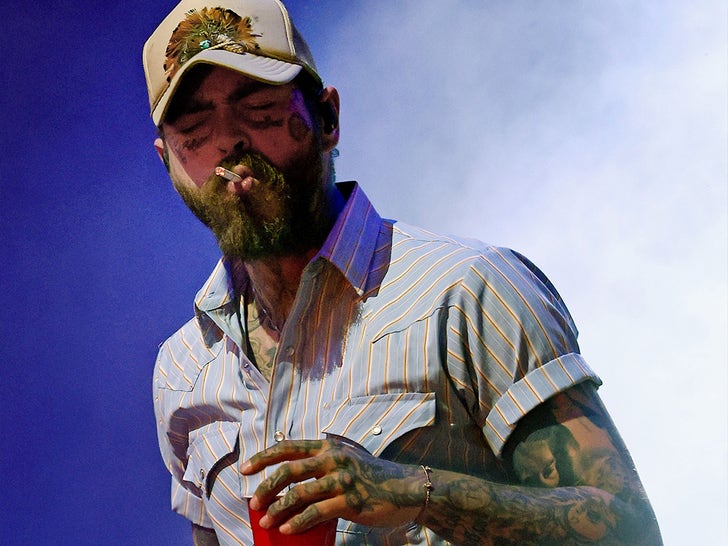 Post Malone Performance Pics