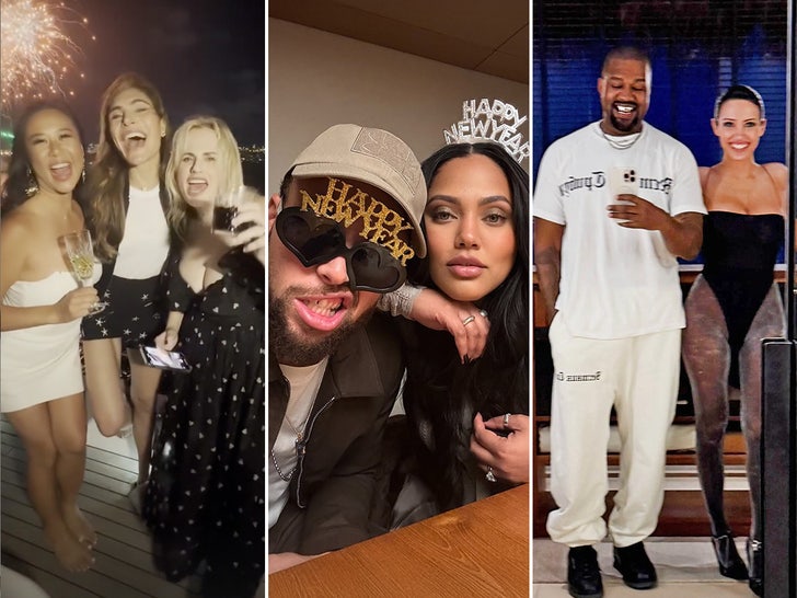 Celebrities Ring in the New Year