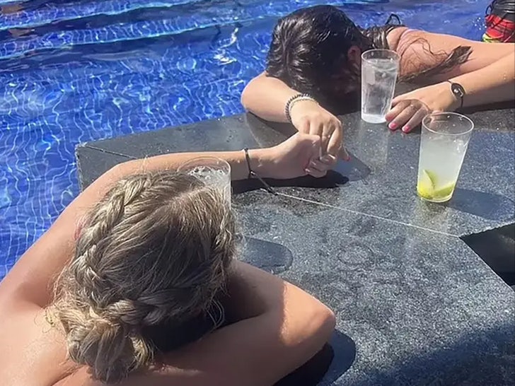 080824 Kaylie Pitze and Zara Hull passed out main