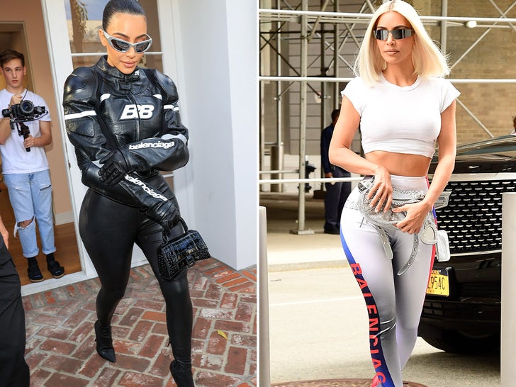 Kim Kardashian's Balenciaga Looks
