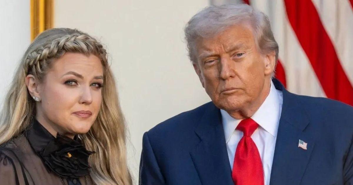 Photo of Erika Kirk and Donald Trump