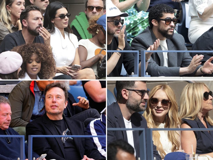 Celebs At The 2024 US Open