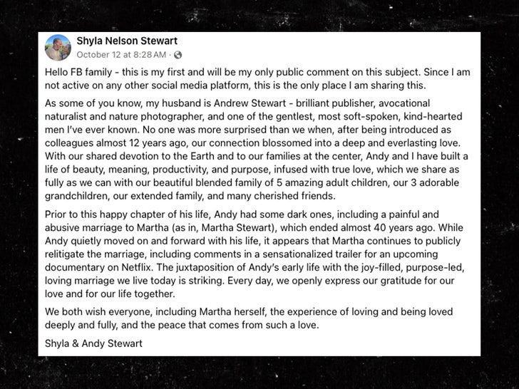 shyla andrew stewart text facebook