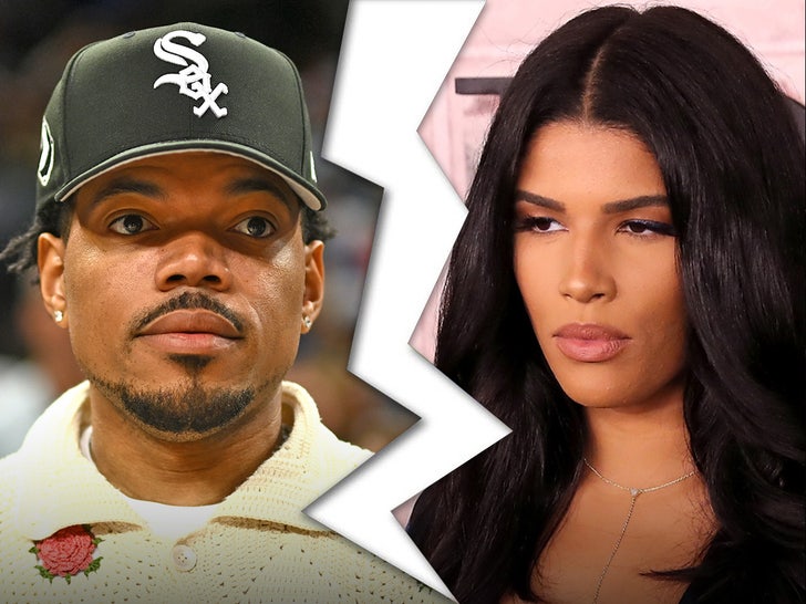 ff1db919350f4fdd8c7d85df9d4cfbcf_md Chance The Rapper and Kirsten Corley divorce. Chance wearing a hat and button up sweater. Kirsten wearing a lariat necklace. December 17, 2024.
