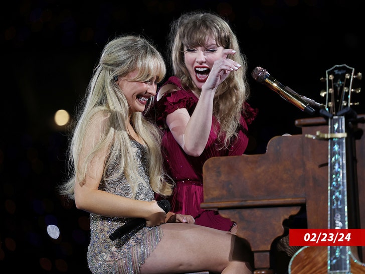 ff6accb6d9a34869b6c7249cdc4622c6_md Taylor Swift Sabrina Carpenter