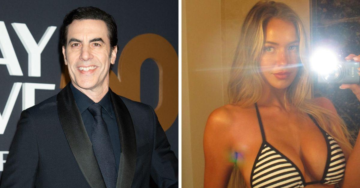 Picture of Sacha Baron Cohen and Hannah Palmer