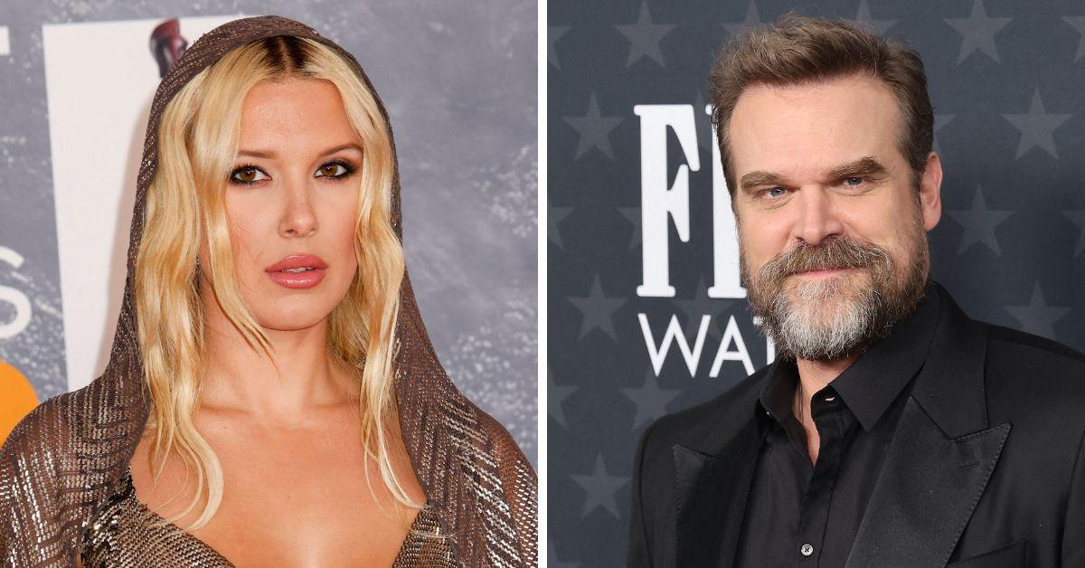 Photo of Millie Bobby Brown, David Harbour