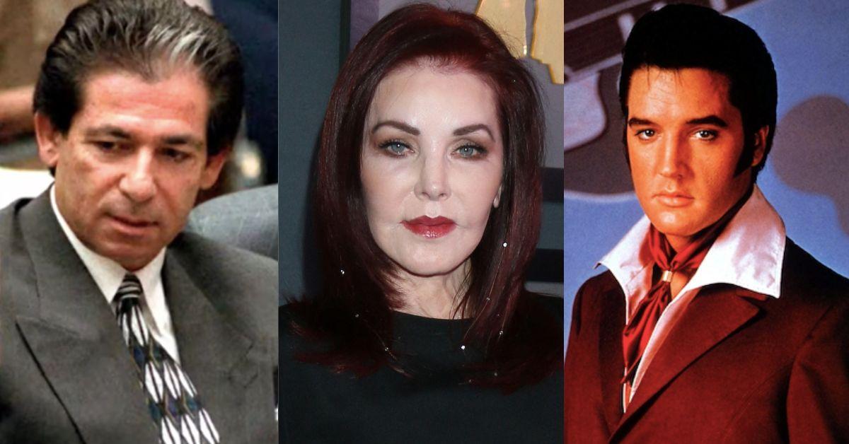 Elvis Presley once called Priscilla Presley at 2 a.m. while she was in bed with Robert Kardashian Sr.