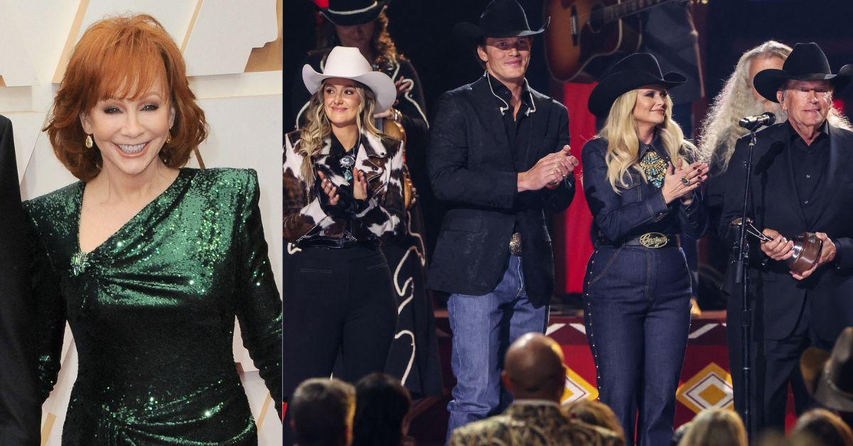 reba-mcentire-diva-feud-miranda-lambert-lainey-wilson-1-1760615912999 Miranda Lambert and Lainey Wilson are reportedly frustrated with Reba McEntire's dominance while promoting their song 'Trailblazer.'